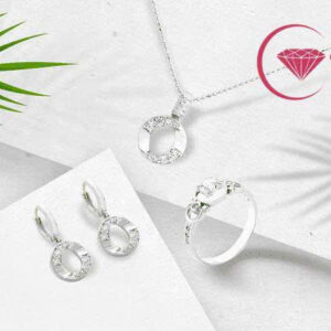 Set trang sức Circle sang trọng