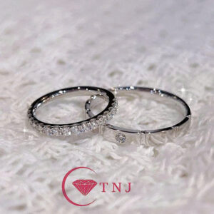 Nhẫn đôi bạc